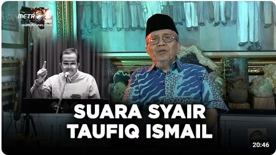 Suara Syair Taufiq Ismail